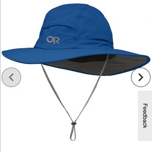 Outdoor Research Sombriolet Sun Hat Men's Size Medium Cascade Blue